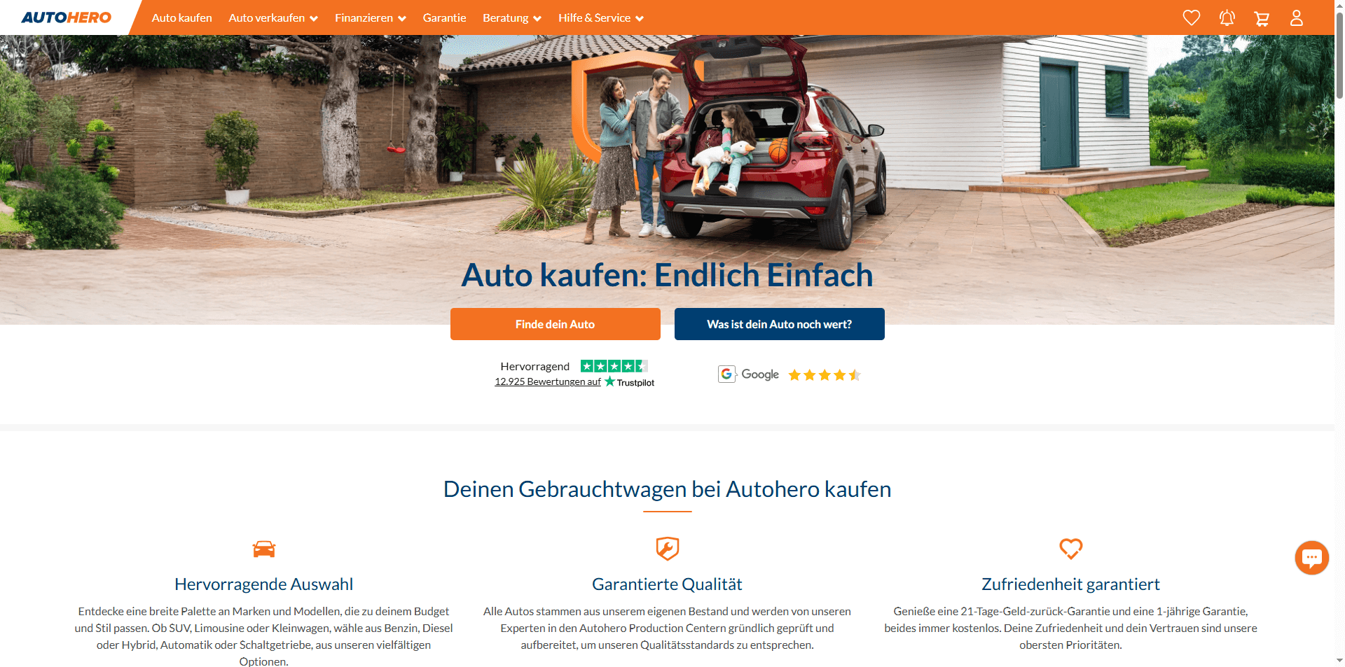 Autohero-Screenshot